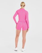 Staple Zip Jacket - Summer Pink - Image 4