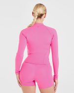 Staple Zip Jacket - Summer Pink - Image 2