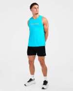 Run Loose Tank - Blaze Blue - Image 8