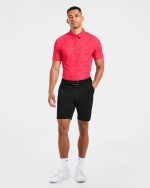 Precision Texture Polo - Summer Red - Image 3