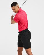 Precision Texture Polo - Summer Red - Image 7