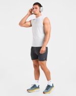Run Slim Tank - Ice Grey - Image 8