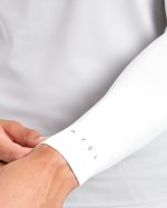 Base Layer Arm Sleeves - White - Image 5