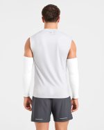 Base Layer Arm Sleeves - White - Image 2