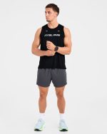 Run Speed Shorts - Hurricane Grey - Image 7