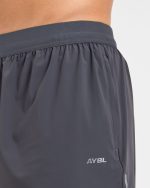 Run Speed Shorts - Hurricane Grey - Image 5