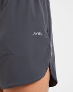 Run Speed Shorts - Hurricane Grey - Image 6