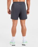 Run Speed Shorts - Hurricane Grey - Image 2
