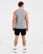 Run Loose Tank - Thunder Grey - Image 4