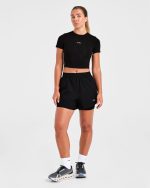 Run 2 in 1 Shorts - Black - Image 3