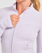 Run Zip Jacket - Ice Lilac - Image 6