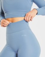 Staple Leggings - Slate Blue - Image 5