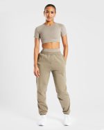 Staple Crop Top - Muted Taupe - Image 7