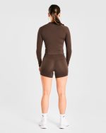 Staple Zip Jacket - Brown - Image 4