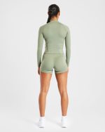 Staple Zip Jacket - Olive Green - Image 4