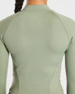 Staple Zip Jacket - Olive Green - Image 6