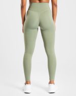 Staple Leggings - Olive Green - Image 2