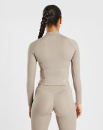 Staple Zip Jacket - Muted Taupe - Image 2
