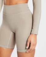 Staple Cycling Shorts - Muted Taupe - Image 5
