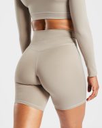 Staple Cycling Shorts - Muted Taupe - Image 6