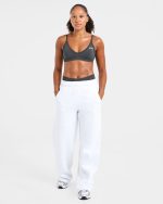 Adapt Seamless Strappy Sports Bra - Dark Charcoal - Image 8