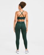 Adapt Seamless Sports Bra - Deep Forest - Image 4