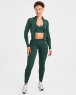 Adapt Seamless Leggings - Deep Forest - Image 7
