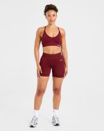 Adapt Seamless Shorts - Autumn Red - Image 3