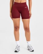 Adapt Seamless Shorts - Autumn Red - Image 2