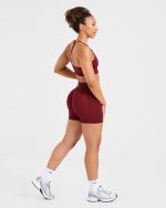 Adapt Seamless Shorts - Autumn Red - Image 4