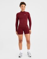 Adapt Seamless Jacket - Autumn Red - Image 3