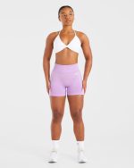 Essential Twist Crossback Sports Bra - White - Image 3