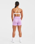 Essential Twist Crossback Sports Bra - White - Image 4
