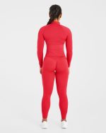 Adapt Seamless Jacket - Salsa Red - Image 4