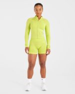 Adapt Seamless Jacket - Lime Green - Image 3