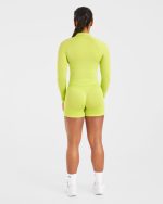 Adapt Seamless Jacket - Lime Green - Image 4
