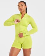 Adapt Seamless Jacket - Lime Green - Image 7
