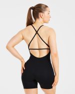 Sculpt Backless All In One - Black - Image 2