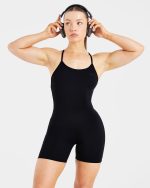 Sculpt Backless All In One - Black - Image 7