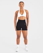 Essential Halterneck Sports Bra - White - Image 3