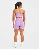 Empower Seamless Sports Bra - Purple - Image 4