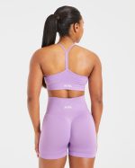 Empower Seamless Sports Bra - Purple - Image 2