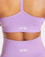 Empower Seamless Sports Bra - Purple - Image 6