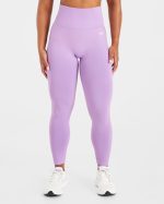 Empower Seamless Leggings - Purple - Image 2