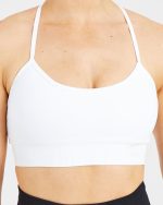 Empower Seamless Sports Bra - White - Image 5