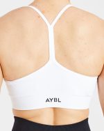 Empower Seamless Sports Bra - White - Image 6