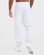 Academy Oversized Joggers - Grey Marl - Image 2