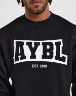 Academy Oversized Sweater - Black - Image 5