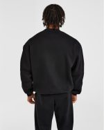 Academy Oversized Sweater - Black - Image 2