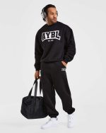 Academy Oversized Sweater - Black - Image 8